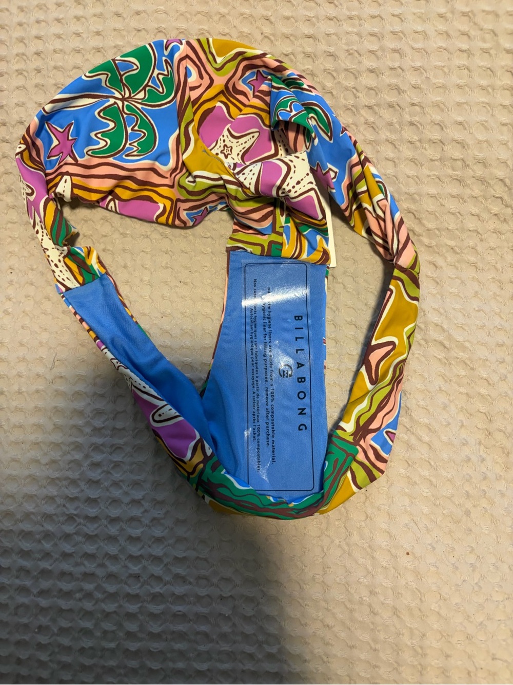 Billabong Colorful Starfish Print Bikini Bottom - Picture 3 of 3
